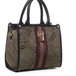 Iris quilted tote bag Vo73